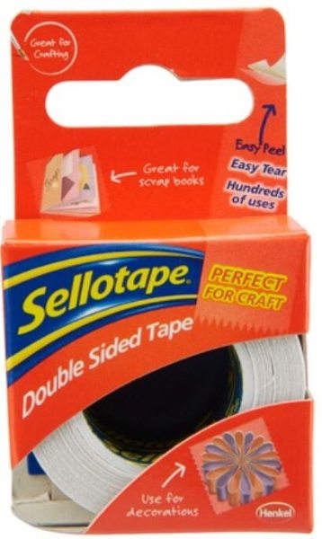 Sellotape Double Sided 15X5M
