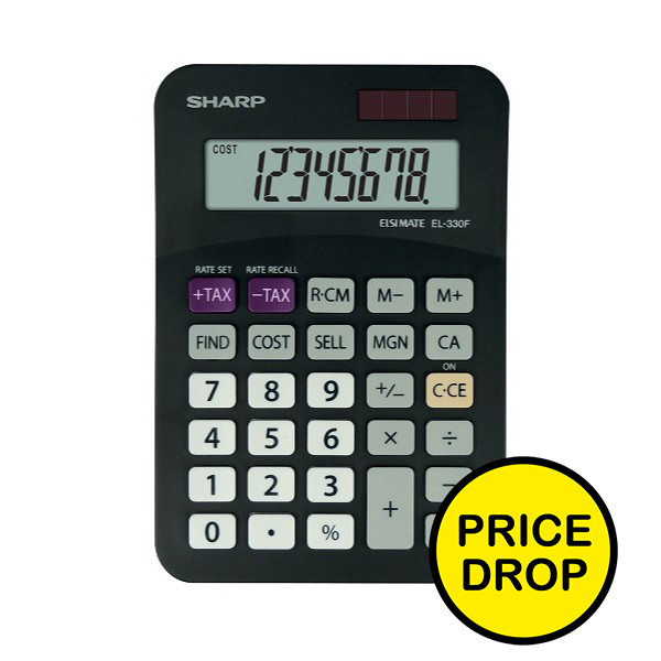 SHARP Calculator EL330ERB CA