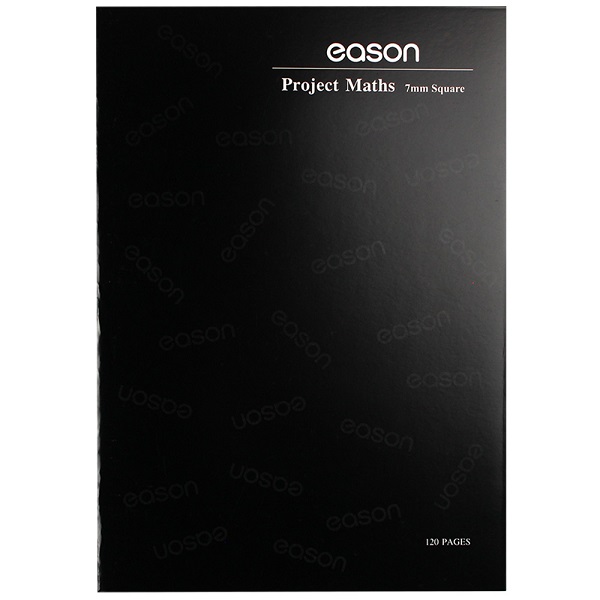 Eason A4 120Pg Project Maths Copy 7mm