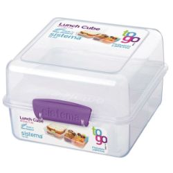 Sistema Lunch Cube to Go clear