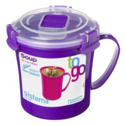Sistema Soup Mug To Go Assorted