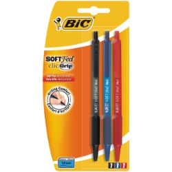 Bic Soft Feel Assorted Carded - BL3