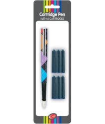 Club Cartridge Pen with 6 Cartridges