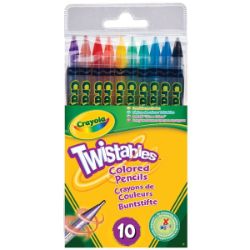 Crayola Twistable Coloured Pencils 10Pc