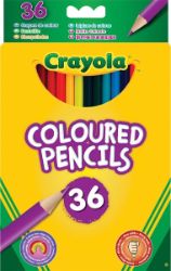 Crayola Coloured Full Length Pencils 36Pc