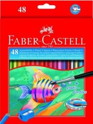 Faber Castell Water Sol Pencils 48 Full Length