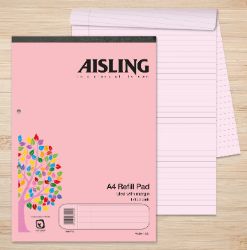 Aisling Refill Pad AHAPFM PInk A4 50 leaf