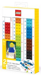 Lego Convertible Ruler with Minifigure