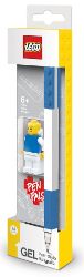 Lego Blue Gel Pen with Minifigure