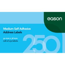 Eason Box 250 Standard Address Labels 90x38mm