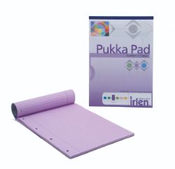 Pukka Irlen A4 Coloured Refill Pad (Lavender)