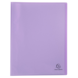 Exacompta Displaybook A4 80View ChromPastel Purple