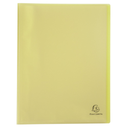 Exacompta Displaybook A4 80View ChromPastel Yellow