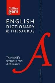 Collins Gem Dictionary & Thesaurus 6ed P/B