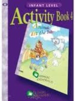 Animals In The Trolley Activity Book 4