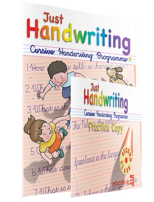 Just Handwriting Second Class Cursive & Practice Copy