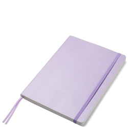 ##Paperchase Agenzio Large Ruled Soft Notebook - Lavender##