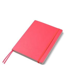 ##Paperchase Agenzio Large Soft Cover Ruled Notebook - Punch