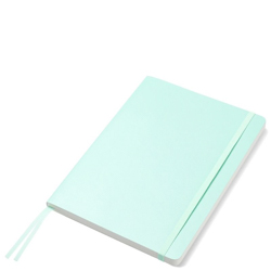 ##Paperchase Agenzio Large Soft Cover Plain Notebook - Seafo