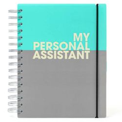 ##Paperchase Personal Assistant A5 Wiro 10 Subject Notebook#