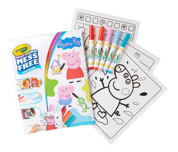 Crayola Peppa Pig Color Wonder - Colouring Book