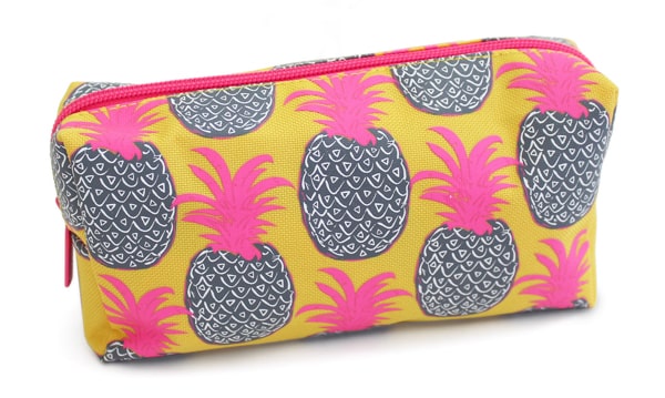 Bold Pineapples yellow 2022 pencilcase