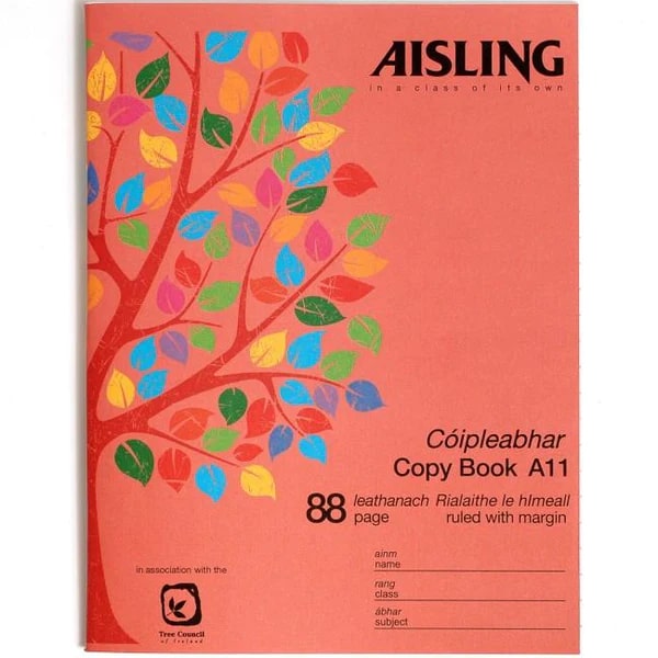 AISLING COPY BOOK  88PG 10/PK ASX6 (pack of 10)