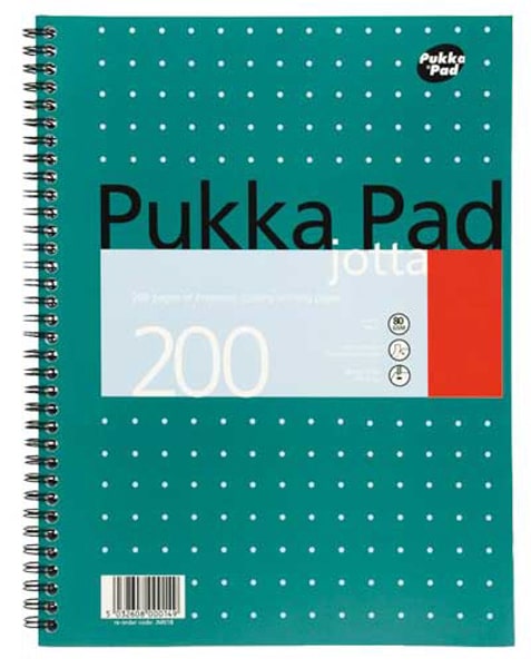 Pukka Jotta Metallic A4 200Pgs (pack of 3)