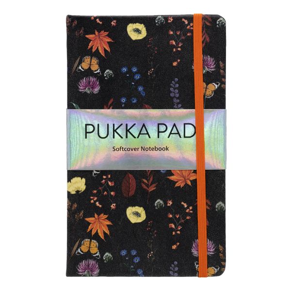Pukka Bloom Softcover Pad Black
