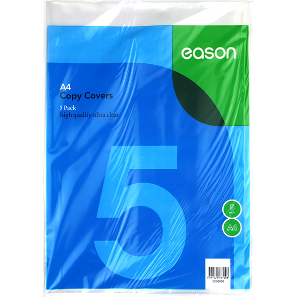 EASON A4 5PK COPY COVER 12MICRON