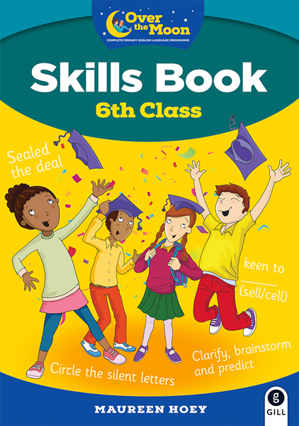 Over The Moon 6th Class Skills Book & Portfolio Pack
