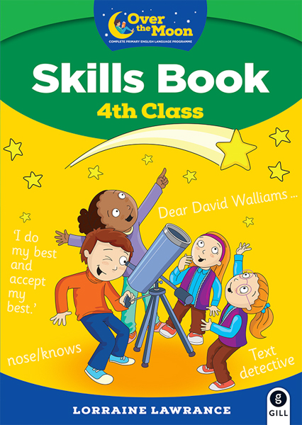 Over The Moon 4th Class Skills Book & Portfolio Pack
