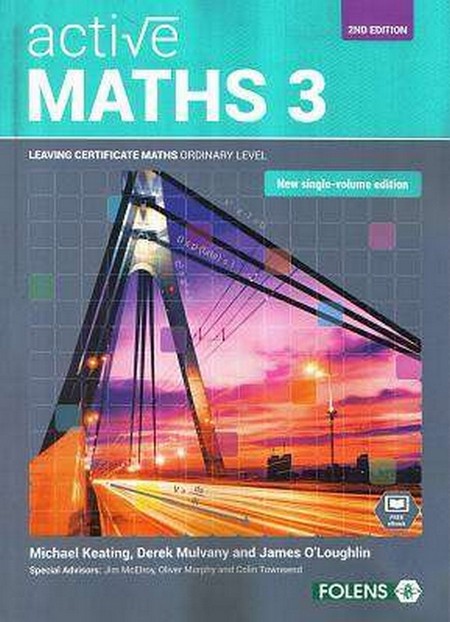 Active Maths 3 2ed  Leaving Cert Ordinary Level  2017 (Combi