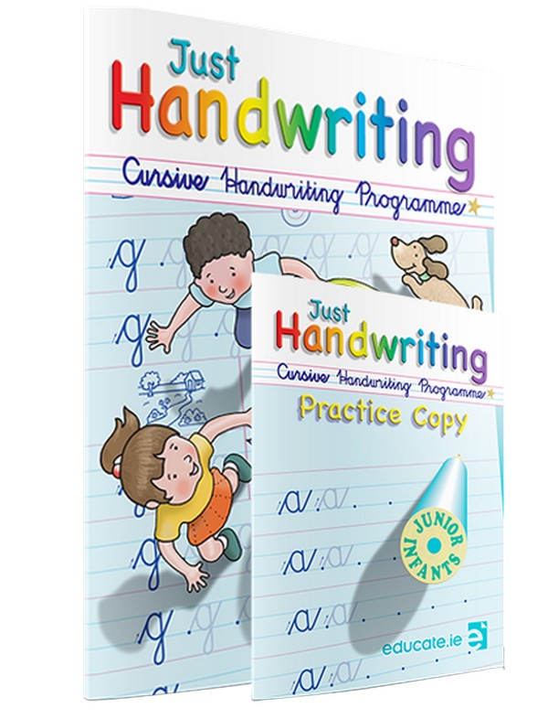 Just Handwriting Cursive Junior Infants Book & Practice Copy
