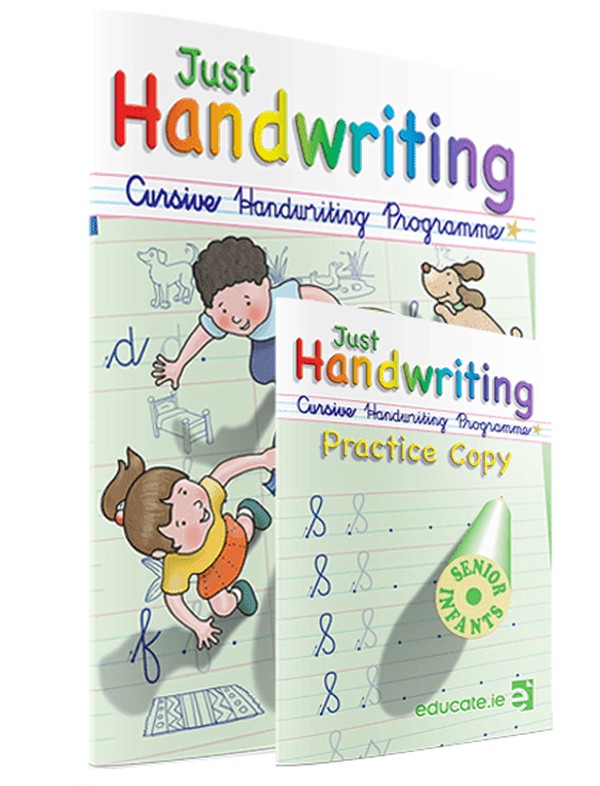 Just Handwriting Cursive Senior Infants Book & Practice Copy