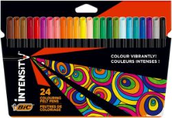 Bic Intensity Colouring Felt Pen 24 Pack