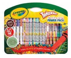 Crayola Twistables Sketch & Draw 40Pc