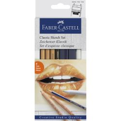Faber Castell Classic Sketch Set 6Pc