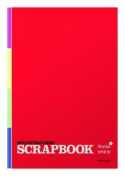 A4 80page Scrapbook Asst colour sugar papers 300x230mm