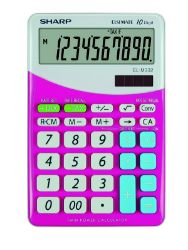 Sharp Elm332Bpk Pink Calculator