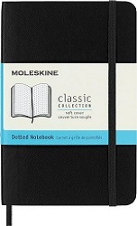 Moleskine Soft Cover Pocket Dotted Notebook Black