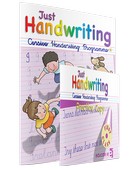 Just Handwriting First Class Cursive & Practice Copy