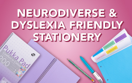 Neurodiverse and Dyslexia Friendly Stationery